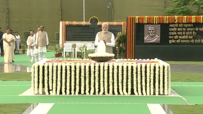 Atal Bihari Vajpayee death anniversary